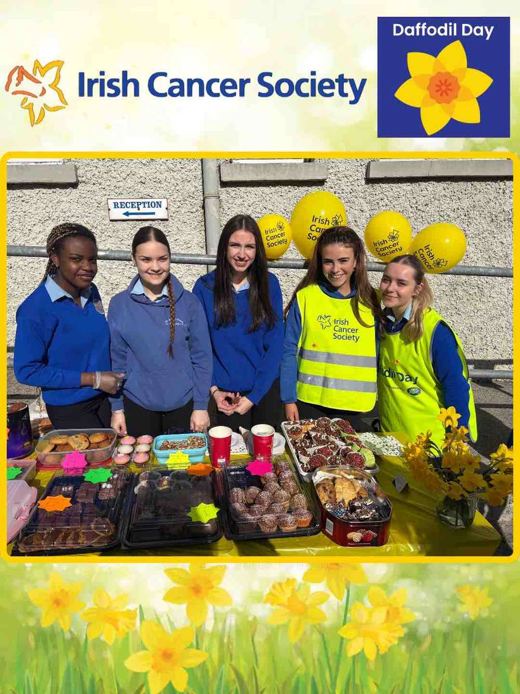 Daffodil Day Bake Sale Success! – Pics