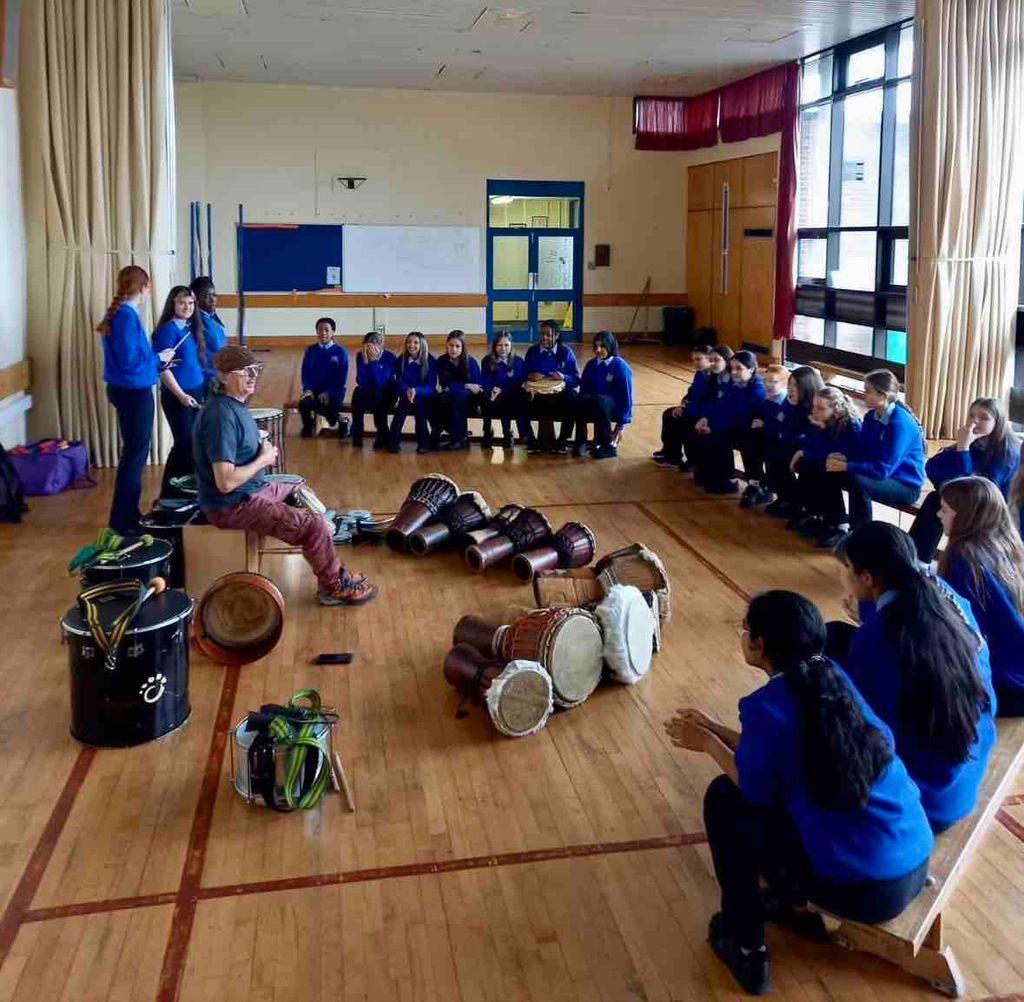 1st Year Drumming Workshop- Pics